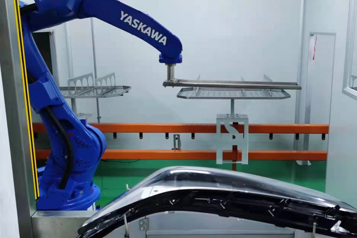 機(jī)器人噴涂案例