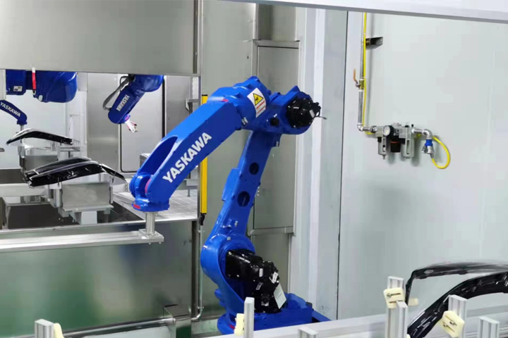 機(jī)器人噴涂案例