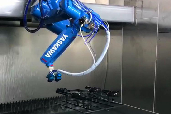 機(jī)器人噴涂案例